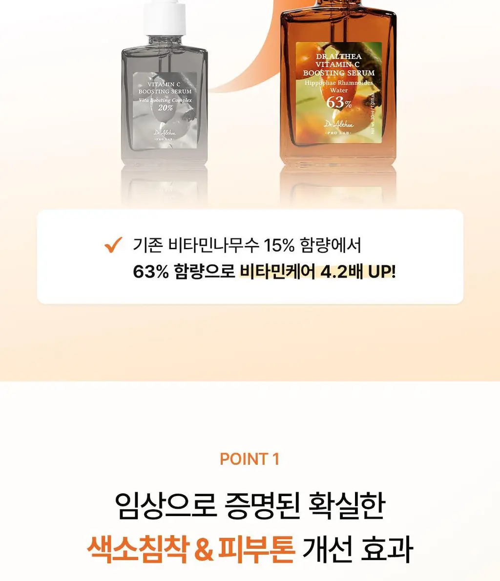 [잡티미백] 닥터엘시아 비타민C 부스팅 세럼 30ml 상세페이지 3
